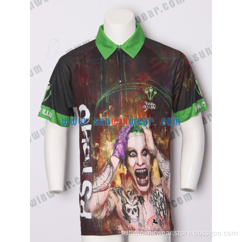 Light Weight Custom Sublimated Darts Shirts